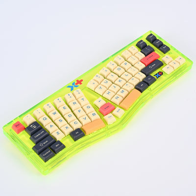 VickyBoard Split Keyboard – Neon Peach