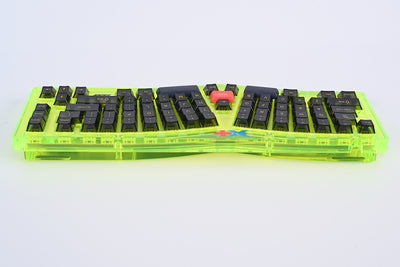 VickyBoard Split Keyboard -Neon Black