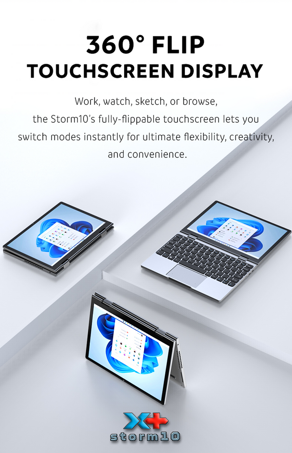 10-inch 2-in-1 Laptop - 10.5