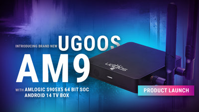 Ugoos AM9 Android 14 Amlogic S905X5 Smart TV BOX - Ships Dec 30th