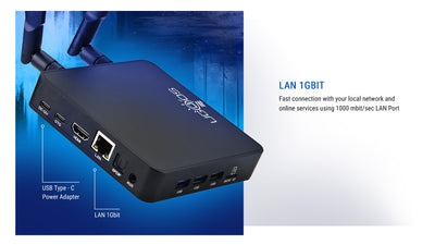 Ugoos AM9 Android 14 Amlogic S905X5 Smart TV BOX - Ships Dec 30th