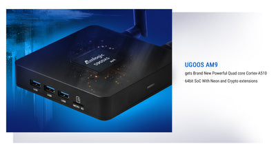 Ugoos AM9 Android 14 Amlogic S905X5 Smart TV BOX - Ships Dec 30th