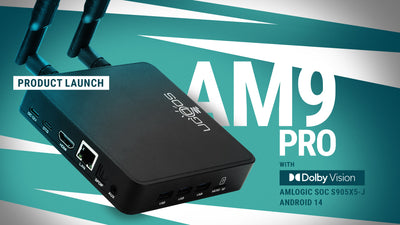 Ugoos AM9 PRO Android 14 Amlogic S905X5-J Smart TV BOX - Ships NOW!