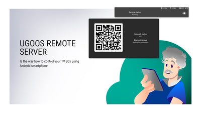 Ugoos SK1 8K UHD TV Box Amlogic S928X-K Android 11.0 LPDDR4 4GB RAM 64GB ROM WiFi6 1000M BT5.2 USB3.0 Support AV1 H.265 8K 60fps VP9 HDR Box - x-plus.store