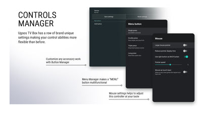 Ugoos SK1 8K UHD TV Box Amlogic S928X-K Android 11.0 LPDDR4 4GB RAM 64GB ROM WiFi6 1000M BT5.2 USB3.0 Support AV1 H.265 8K 60fps VP9 HDR Box - x-plus.store