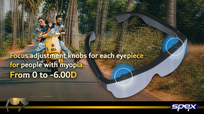 150-inch OLED XR SMART GLASSES - Extended Reality 150" Glasses - SPEX-XR