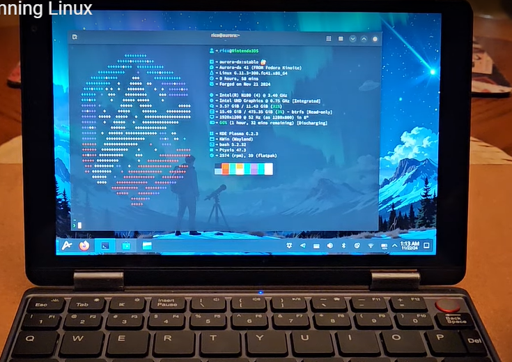 8-inch N150 Netbook - 8" Laptop - 2-in-1 Mini Laptop + Tablet -  12GB DDR5 + 512GB - x-plus.store