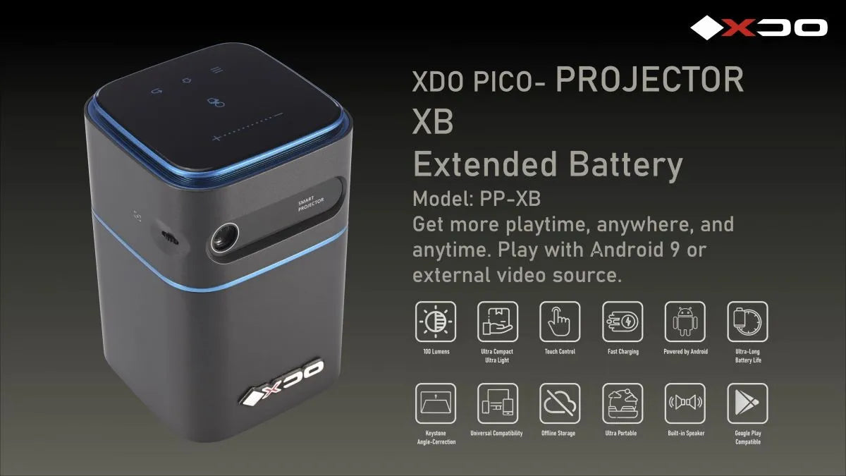 100 Lumens 50" Android Projector - PicoProjector