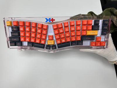 VickyBoard Split Keyboard – Onyx Red